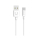 Kabel USAMS Kabel U-Turn microUSB 1m biały (US-SJ098)